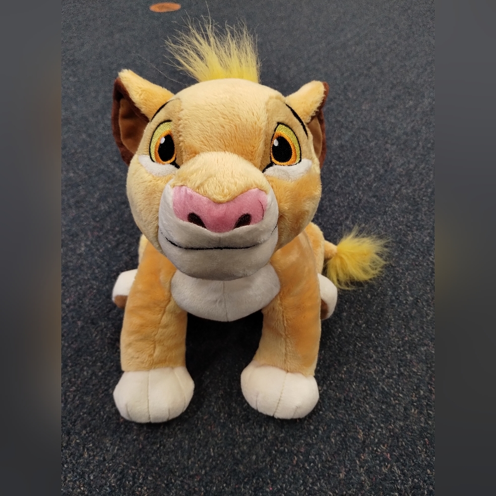 ✓Disney Collection Original Plush Lion King  Young Simba Cub Stuffed Animal Toy - Picture 8 of 16